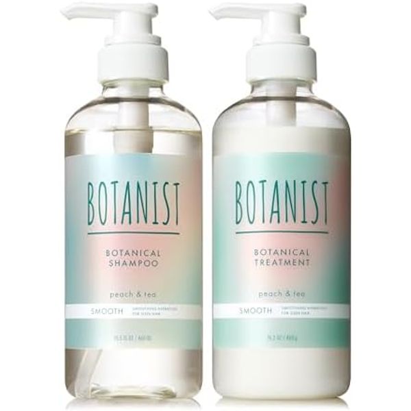 BOTANIST Shampoo and Treatment Set, Smooth, Peach Iced Tea