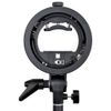 Godox S-Type-Speedlite Bracket EG Halter für Elinchrom Berg Blitz schwarz