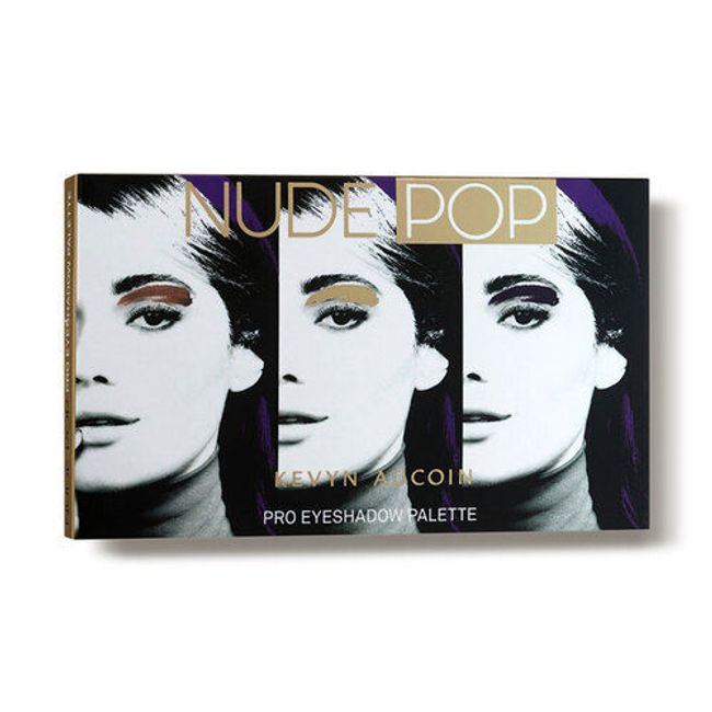 3 Pack KEVYN AUCOIN NUDE POP PRO EYESHADDOWS PALETTE ITEM# 80070