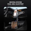 2-in-1 Cup Holder Phone Holder Mount Adjustable for 4-11.9" Tablet iPad iPhone