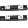Fasizi 2PCS FL-2 50A 75MV DC Current Shunt Resistor For Ampere Panel Meter