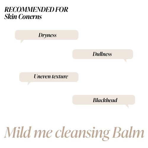DUEM MILD ME CLEANSING BALM for face – Daily Mild Face Cleanser for Sensitive Skin, PH Balancing, Rice Moisture, Korean Skincare, 2.70 Fl Oz/ 80ml
