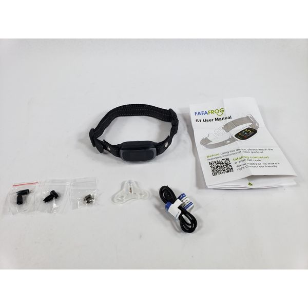 FAFAFROG Dog Bark Collar, Rechargeable Smart Collar, Anti Barking Training