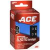3M Ace Compression Elastic Bandage Adjustable Support 3 Inch Black Color 1 ct