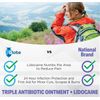 Globe First Aid Antibiotic Ointment + Lidocaine 1 Oz - Maximum Strength