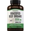 Grass Fed Beef Organs | 3250 mg (per serving) | 200 Capsules | by Piping Rock
