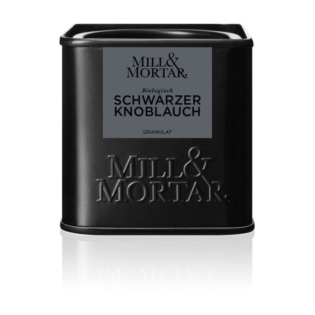 Mill & Mortar Schwarzer Knoblauch Granulat - Bio - 40 g