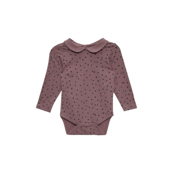 s.Oliver Bodysuit with Peter Pan Collar, lavender