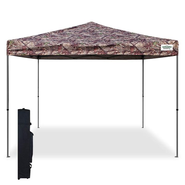 Caravan Canopy 21007900010 10x10 V-Series, 10'x10' base; 10'x10' top, Camoflage