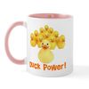 CafePress Duck Power! Mug 11 oz (325 ml) Ceramic Coffee Mug