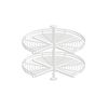 REJS THREE QUARTER KITCHEN CABINET 270 DEGREE CORNER CAROUSEL (Ø750, WHITE)
