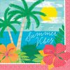 Deluxe Hawaiian Beach 32 Guests Mega Luau 259pc Party Tableware Set