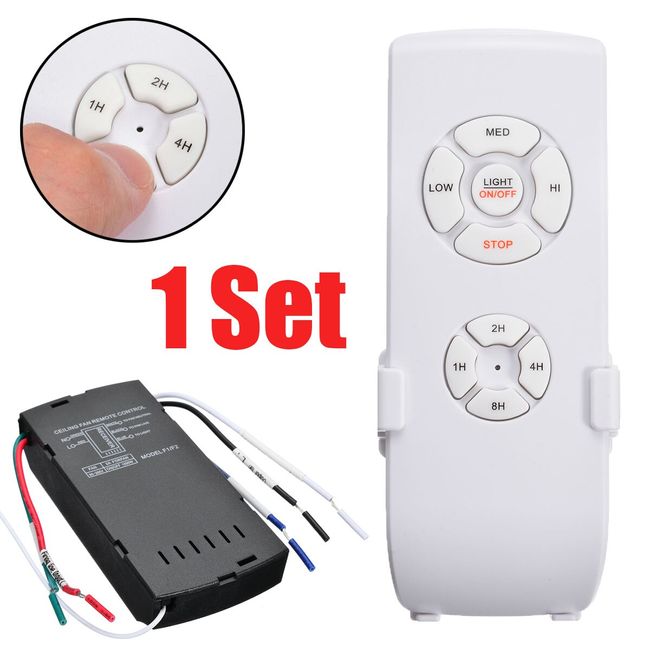 Universal Ceiling Fan Lamp Timing Wireless Control Remote Control