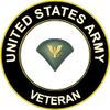 3.8" US Army Specialist Veteran Decal Sticker
