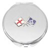 Masonic England Compact Mirror Handbag Gift With Free Engraving 233