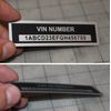 LVCE Custom Vin Tag-Compatible with Volkswagen