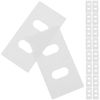 30Pcs Curtain Clear Tabs Vertical Blind Vane Savers Replacement Home Blinds
