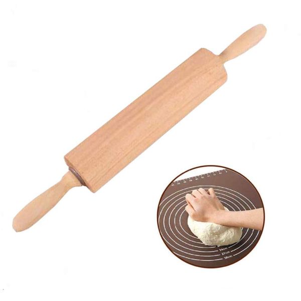 fieldlabo Wooden Rolling Pin Bakery Mat Set