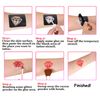 Set di glitter per tatuaggi con colla, 36 colori