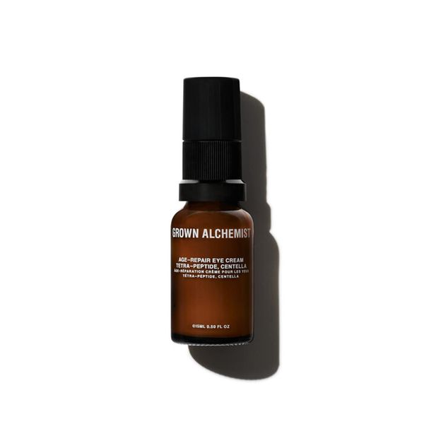 Grown Alchemist Age-Repair Eye Cream: Tetra-Peptide, Centella - Visibly Reduce Signs of Ageing Around the Eye - Wheatgerm and Amino Acids Reduce Appearance of Puffiness and Dark Circles - 15mL