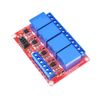 5 Pcs Relay Module with Optocoupler High Low Level Trigger (CH4,12V)
