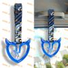 Crystal Devil Broken Heart TSURIKAWA BL Ring Car Bus Handle Strap Fabric BLW X2