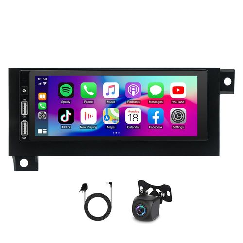 6.8inch Single din car Stereo Radio for Dodge Ram 1500 2500 3500 1994–2002,for Chrysler Town & Country 1990-2000,for Cirrus 1995-2000,Wireless Carplay Car Stereo Digital Media Receivers - 2+32G