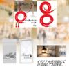 S.fields.inc Partition Rope, Pole Rope, 3.9 ft (1.5 m), Nascan Hook, Matrix Organizing Pole, Matrix Partition Pole, Silver)