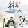 63" Tablet Tripod Stand Phone Holder Floor Mount Adjustable For 4"-10.9" ipad