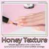 Modelones jelly Gel Polish, 15ml 1Pc Transparent Yellow Gel Nail Polish Long Lasting French Soak Off Gel Varnish, 2022 Popular Spring Sheer Nail Polish Gel DIY Home Salon Manicure Mother's Day Gift