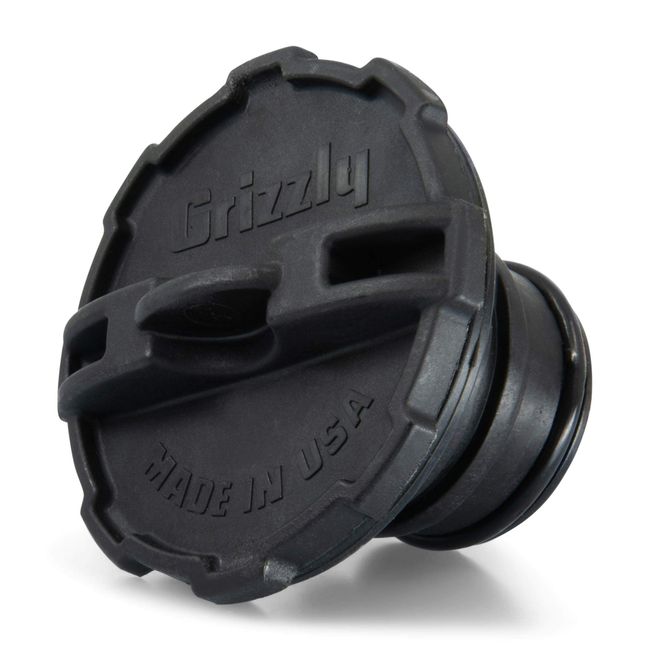 Grizzly TorrentTwist | 2 in Drain Plug Coolers Black