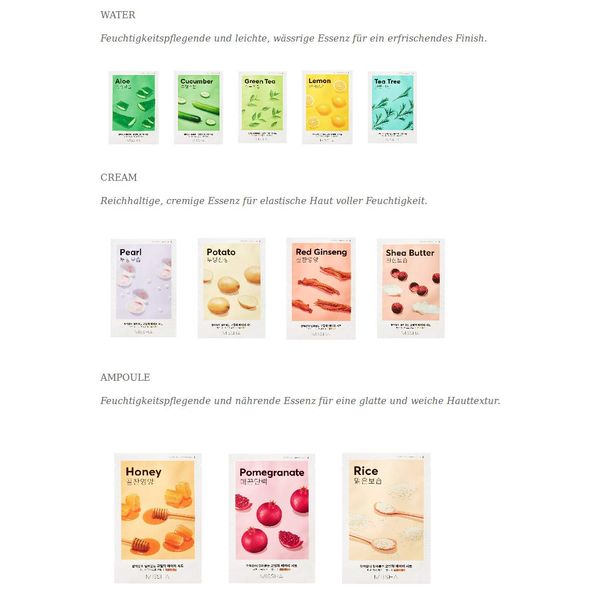 MISSHA Pure Source Cell Sheet Mask Granatapfel Pomegranate Gesichtsmaske 1 Stück