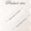 WRNZL White Wedding Garters for Bride