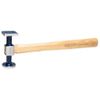 KS Tools Coarse Flat Round/Square Bumping Hammer