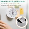 Visual Timer,Kitchen Timer for Cooking with Alarm & Silent Operation,60-Minute Countdown,Magnetic Base,Multi Functional Buttons,High Definition DigitalTimers for Kitchen/Study/Gym/Work