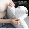 Ventilated Cooling Memory Foam Pillow - Removable Pillow Case - Same Day Ship