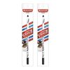 (2) Black Ice Spray Barber Pencils (White)
