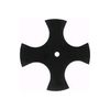 STAR EDGER BLADE 9" x 1/2" 4-Tooth Replacement for Lawn Edger 40-843