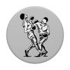 Vintage Boxer Shorts Uppercut Knockout Blackwork Minimal PopSockets with Interchangeable PopGrip