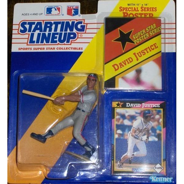 David Justice 1992 Starting Lineup by Starting Line Up