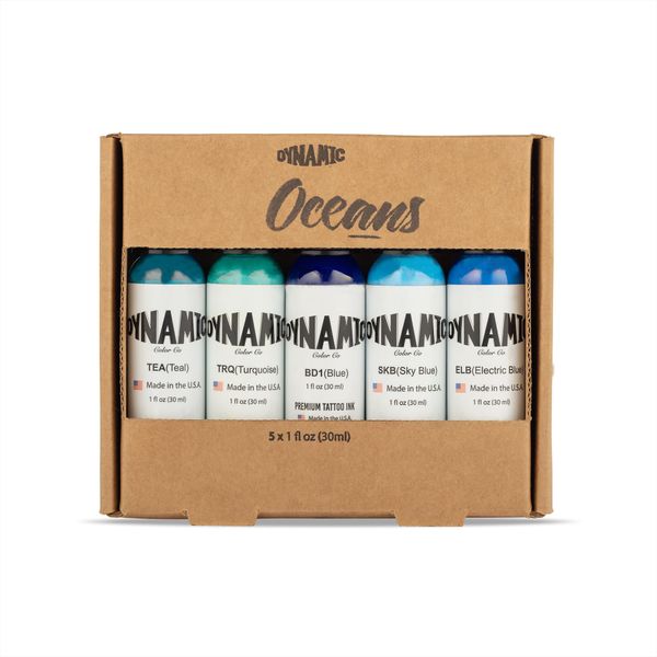 Dynamic Color Ink - Oceans 1oz Color Set