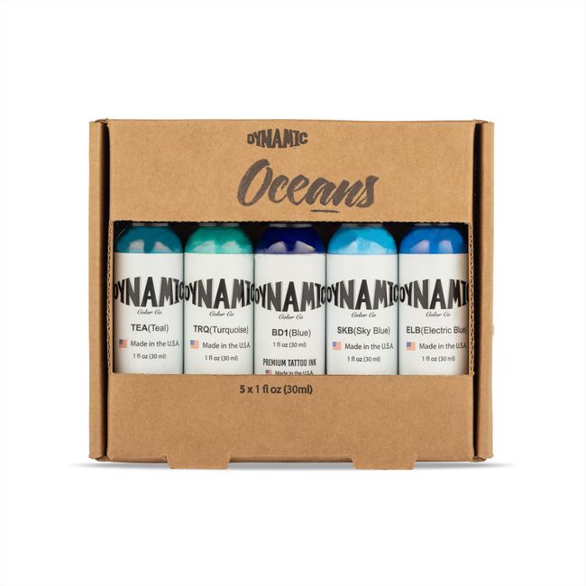 Dynamic Color Ink - Oceans 1oz Color Set