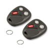 Keyless2Go Replacement for Keyless Entry Car Key Vehicles That Use 3 Button LHJ011-2 Pack