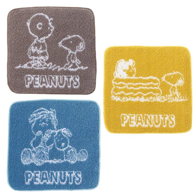 SPSOURCE Snoopy Mate Handkerchief Towel (Set of 3 Colors)