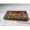 Dark 70% Belgium Chocolate Pecan Tangerine Raspberry Bar Special Gift