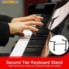 5 Core Keyboard Stand Adapter 2 Tier Adjustable Second Add On Extension
