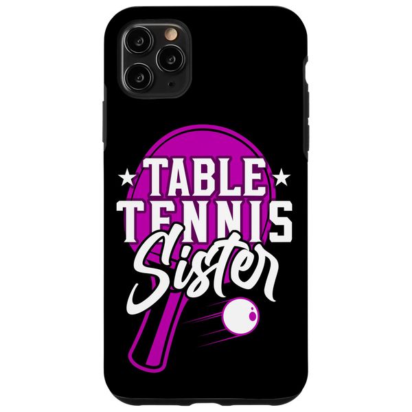 iPhone 11 Pro Max Ping Pong Table Tennis Paddle Table Tennis Sister Case