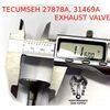 NEW TECUMSEH HH60 PISTON, ROD, ENGINE GASKET SET WITH SEALS & VALVES