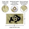 CU Buffs Colorado University Large College Flag