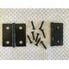 ~Flat Black~🚪Butt Hinge- 10 Hinge Lot - 1-1/2" x 1-1/2"  W/ matching screws💥